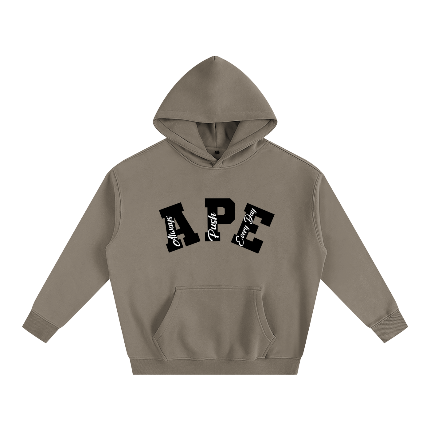 APE Oversize Fleeced Hoodie