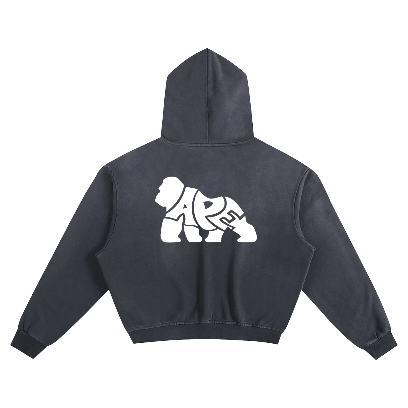 Always Pushin’ Sunfade Boxy Hoodie