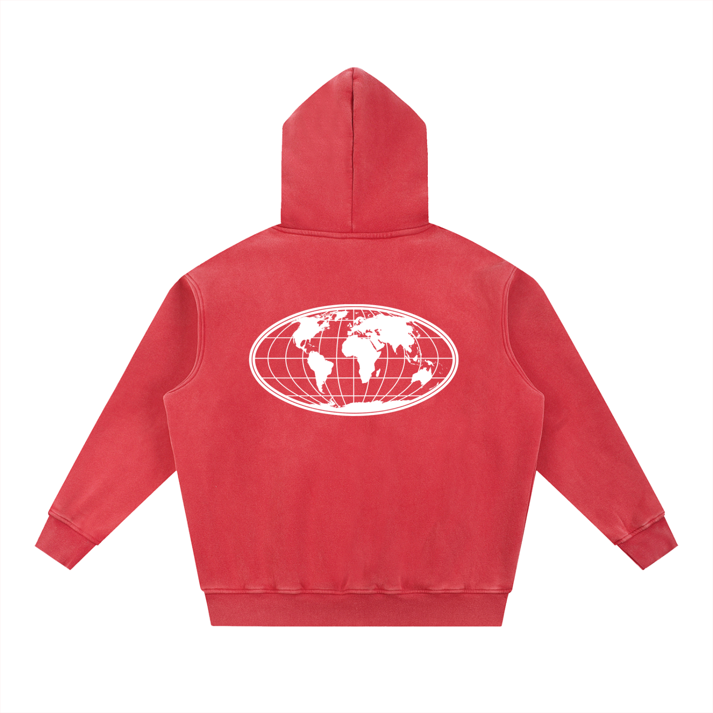 SWC_Essential Snow Wash Fleece Oversize Hoodie