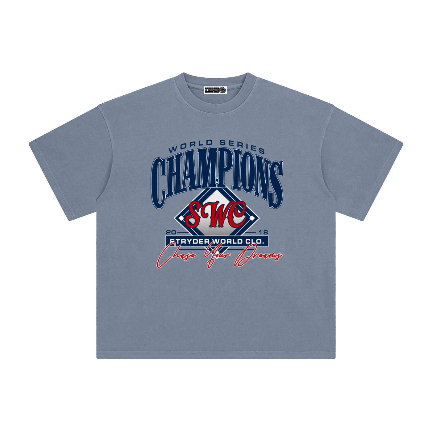 SWC_Champions Enzyme Washed Tee