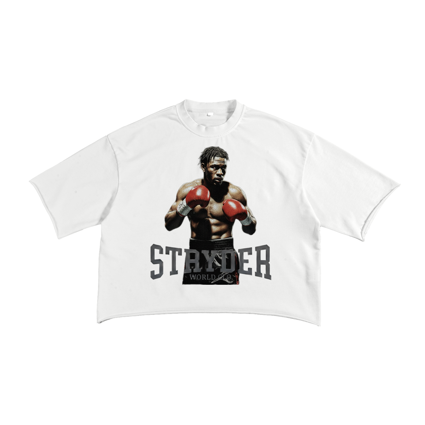 French Terry Raw Edge T-Shirt