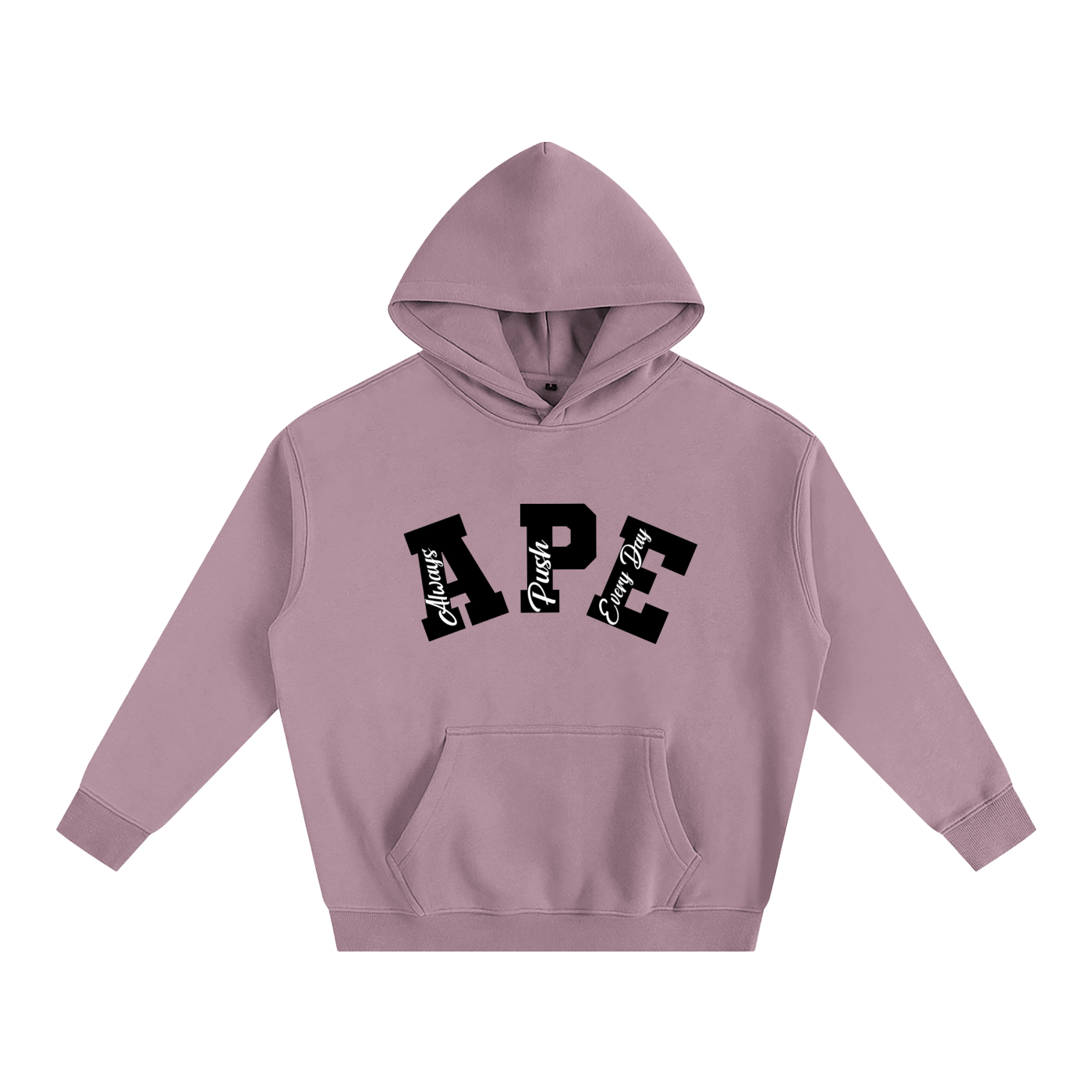 APE Oversize Fleeced Hoodie