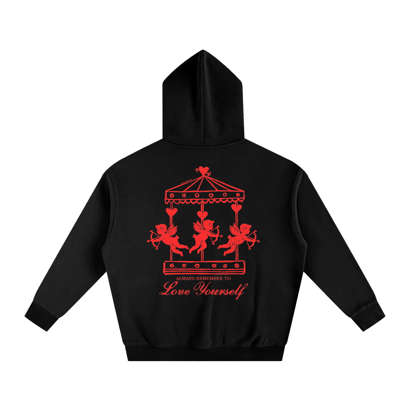 SWC_ARTLY Oversize Fleeced Hoodie
