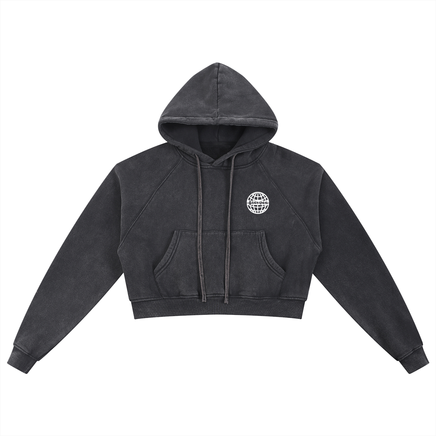 Women's Snow Washed Cropped Hoodie