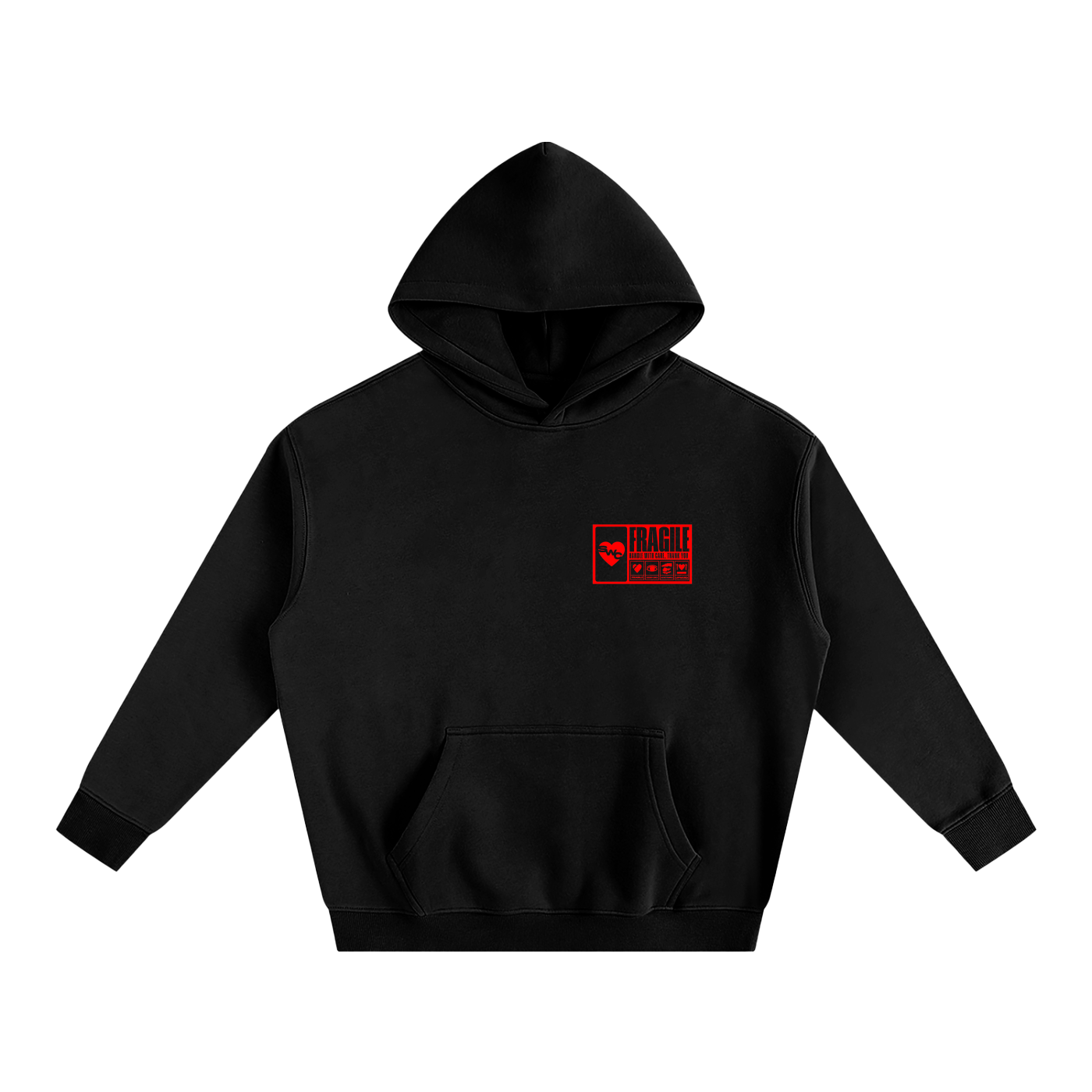 SWC_HWC Oversize Fleeced Hoodie