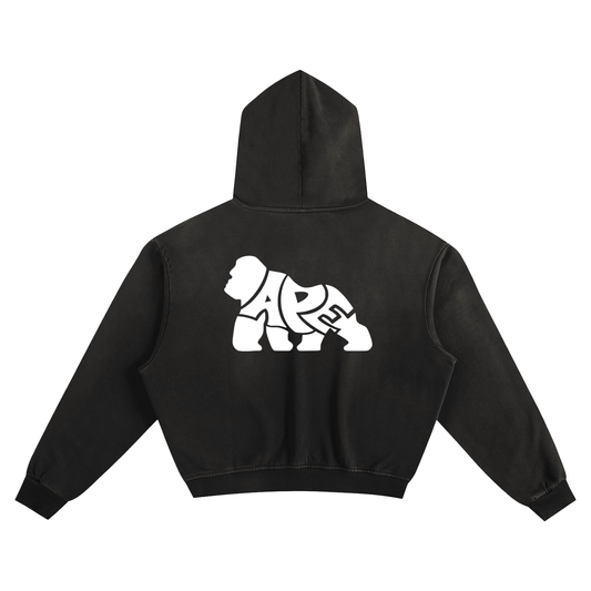 Always Pushin’ Sunfade Boxy Hoodie