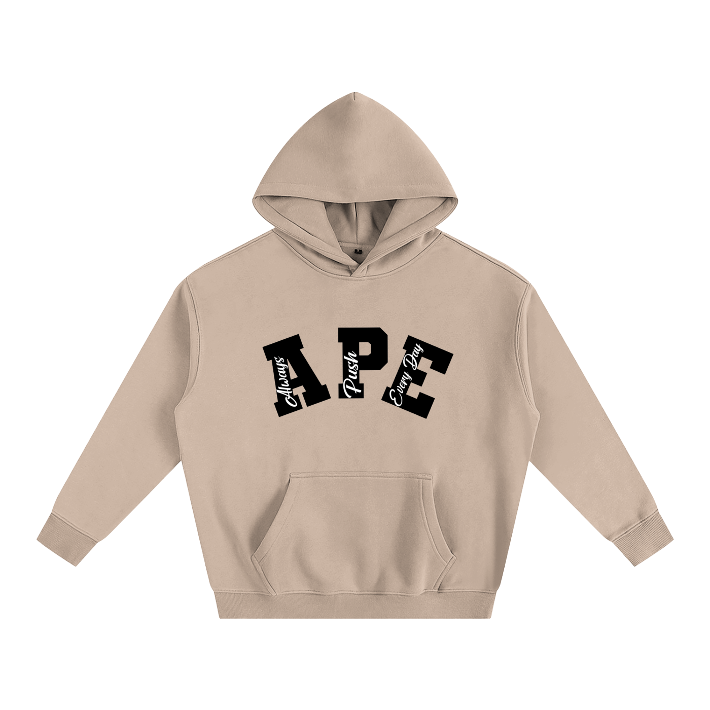 APE Oversize Fleeced Hoodie