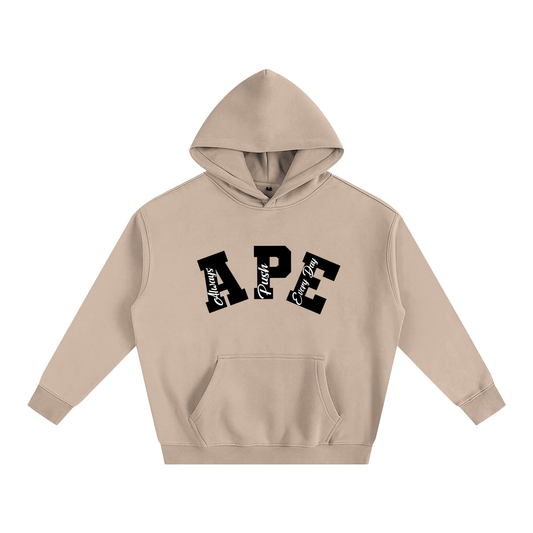 APE Oversize Fleeced Hoodie