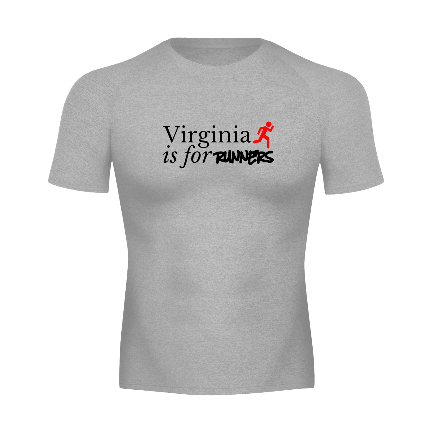Virginia is for RUNNERS Athletic Tee