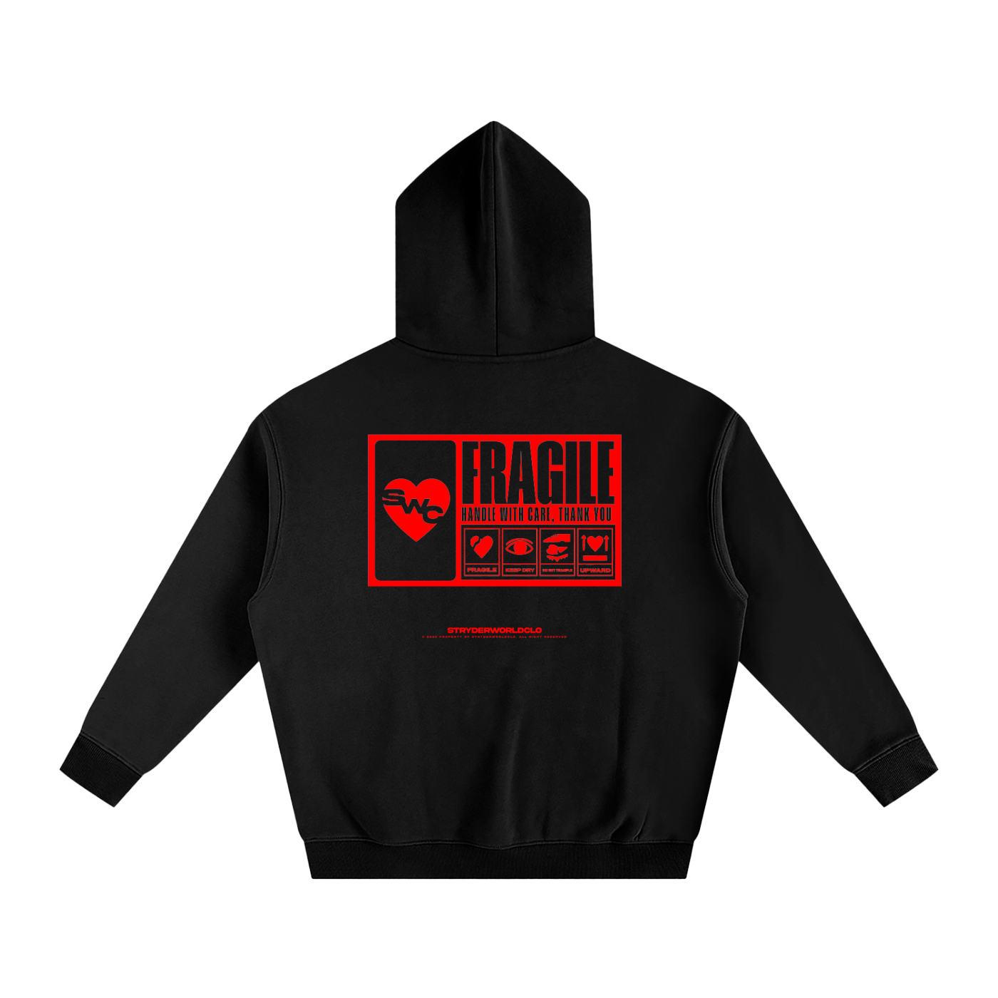 SWC_HWC Oversize Fleeced Hoodie