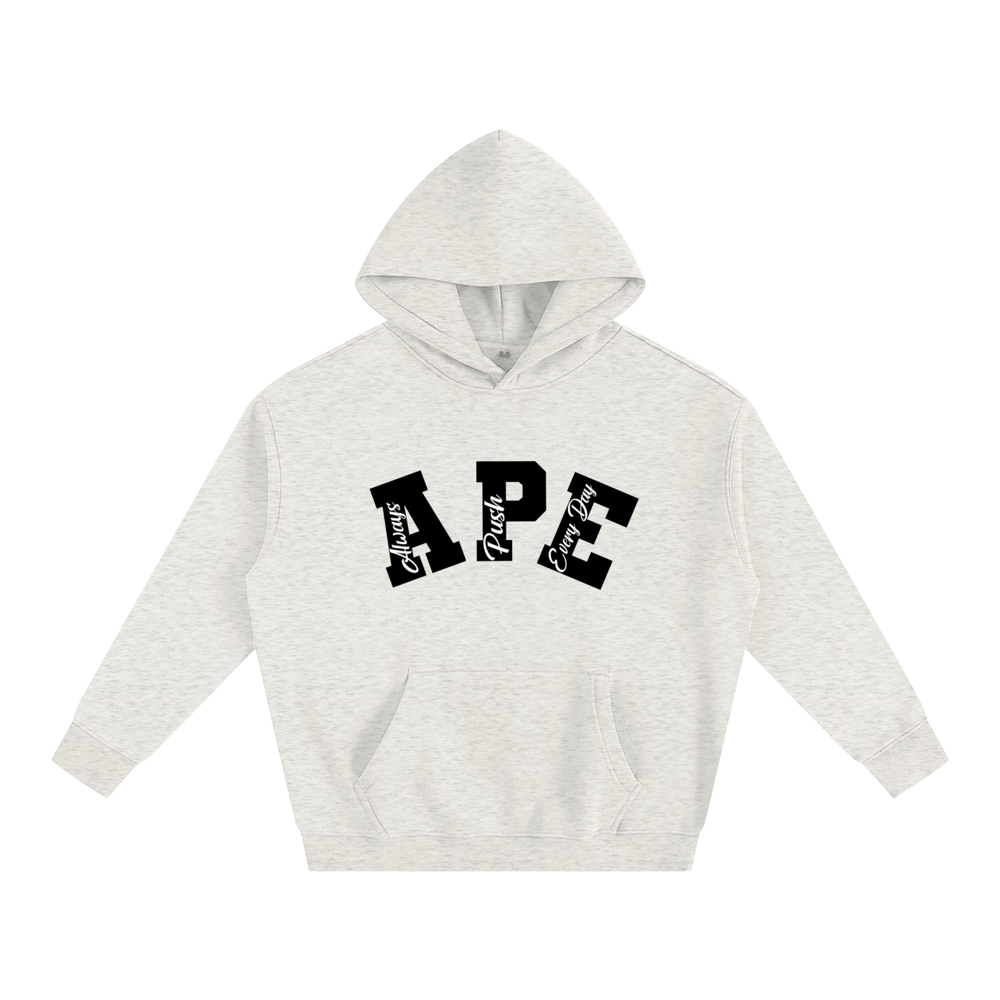 APE Oversize Fleeced Hoodie