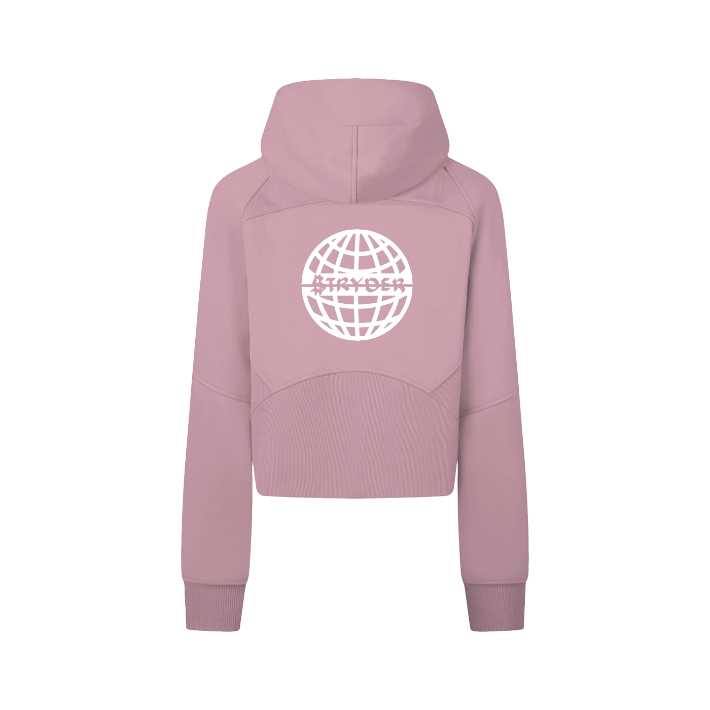 Women's Cropped Full-Zip Hoodie