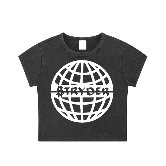 Snow Washed Crop Top