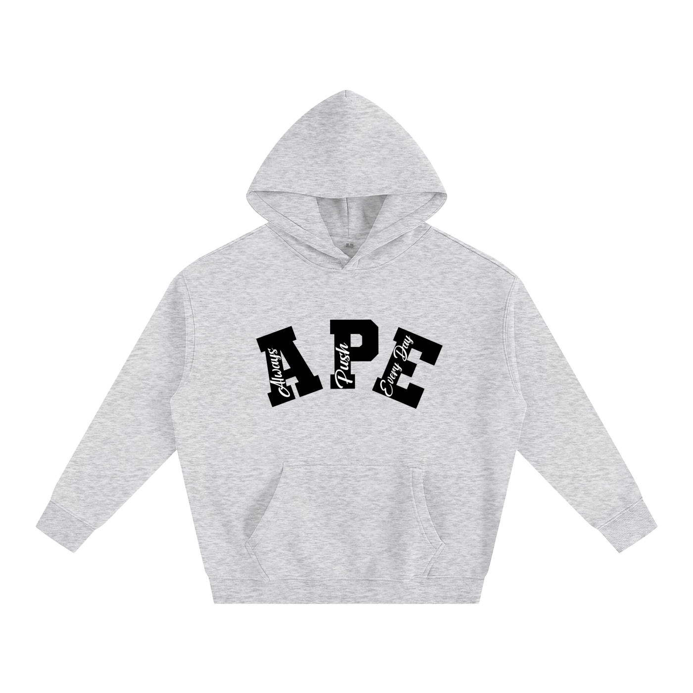 APE Oversize Fleeced Hoodie