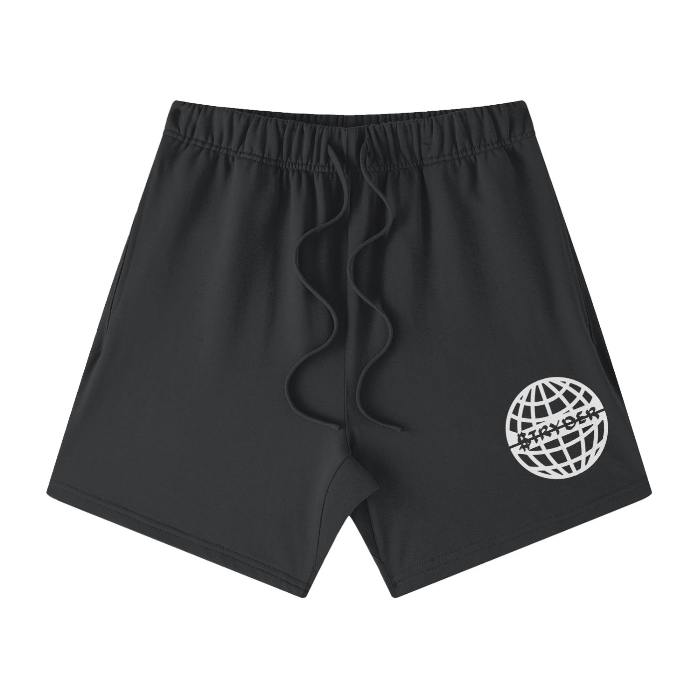 Unisex Earth Tone Loose Fit Cotton Shorts